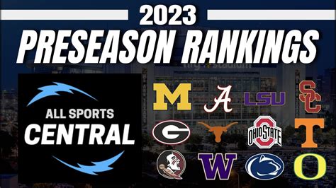 ncaaf preseason rankings 2023|2023 preseason cfb rankings.